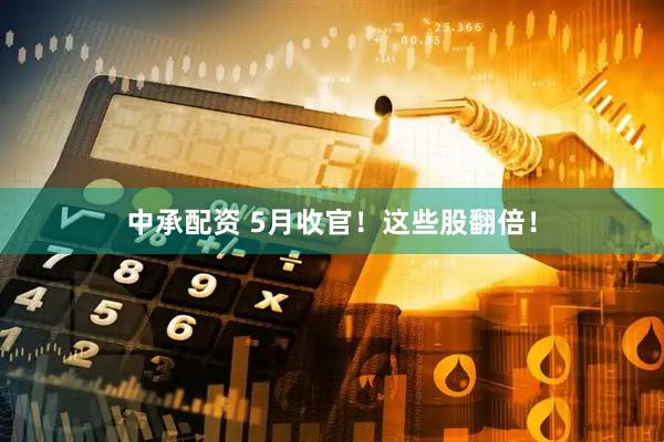 中承配资 5月收官！这些股翻倍！