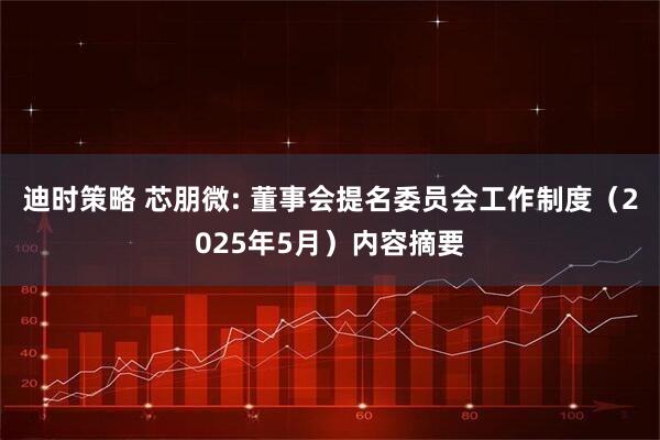 迪时策略 芯朋微: 董事会提名委员会工作制度（2025年5月）内容摘要